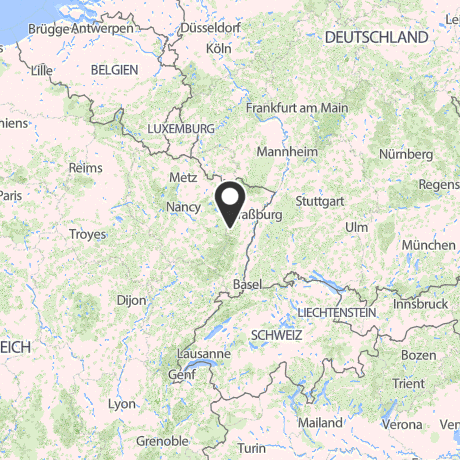 Veranstaltungsorte in Kartenansicht