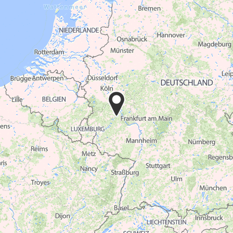 Veranstaltungsorte in Kartenansicht