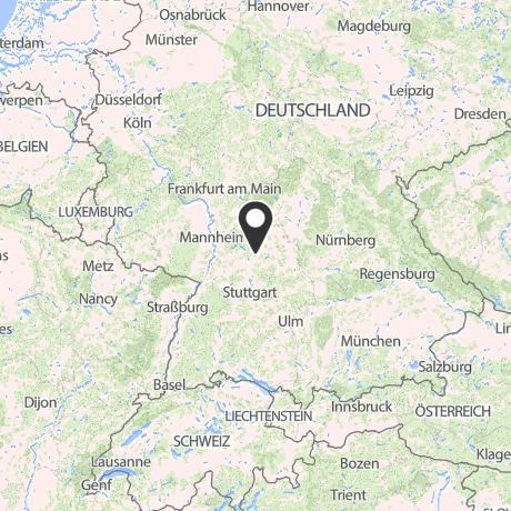 Veranstaltungsorte in Kartenansicht