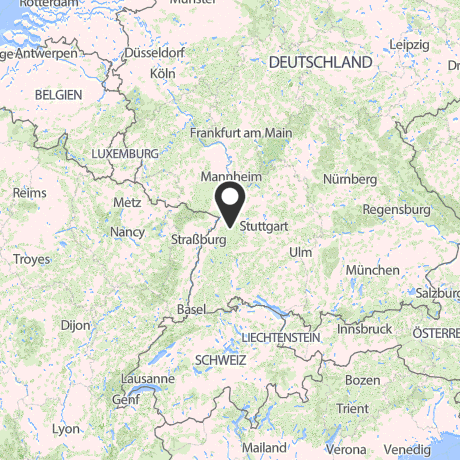 Veranstaltungsorte in Kartenansicht