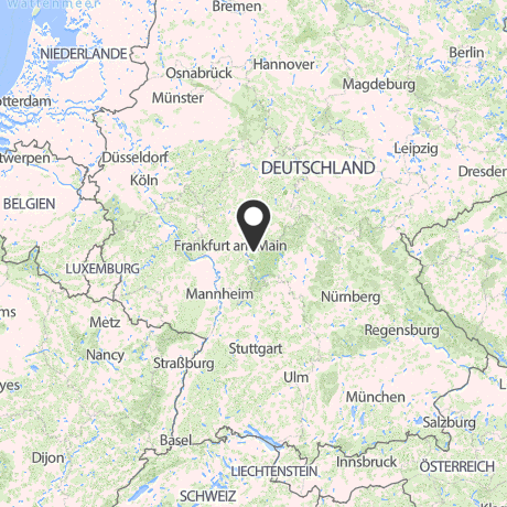 Veranstaltungsorte in Kartenansicht