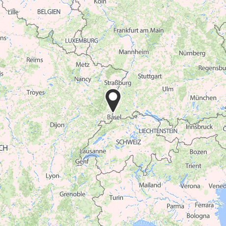 Veranstaltungsorte in Kartenansicht