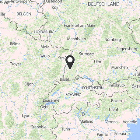 Veranstaltungsorte in Kartenansicht