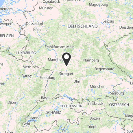 Veranstaltungsorte in Kartenansicht