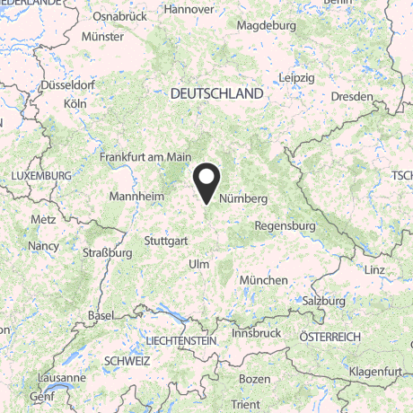 Veranstaltungsorte in Kartenansicht