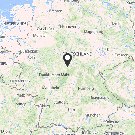 Veranstaltungsorte in Kartenansicht