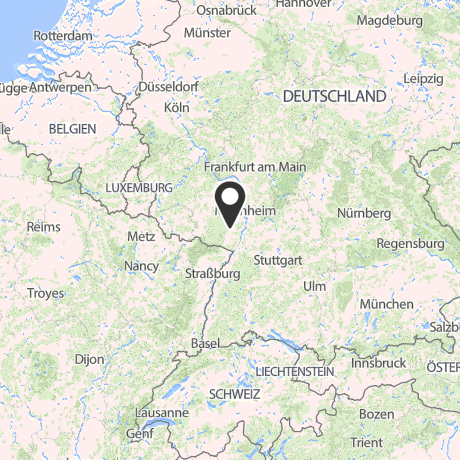 Veranstaltungsorte in Kartenansicht