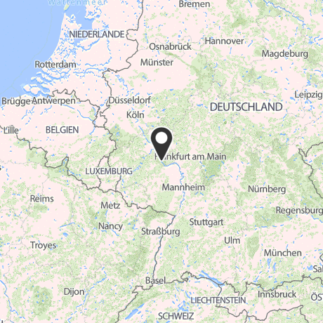 Veranstaltungsorte in Kartenansicht