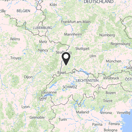 Veranstaltungsorte in Kartenansicht