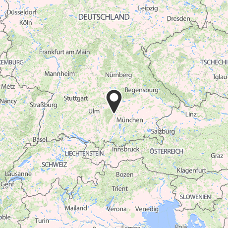 Veranstaltungsorte in Kartenansicht