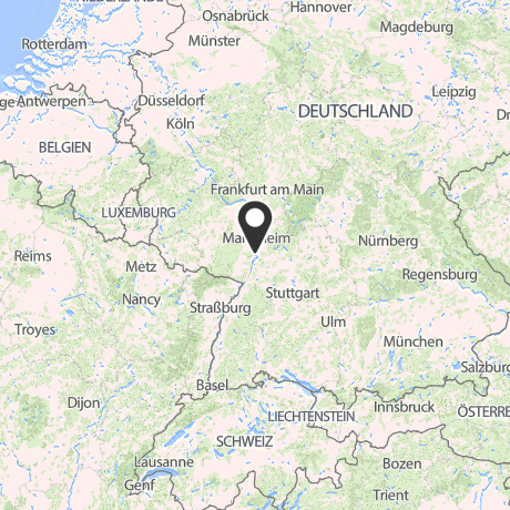 Veranstaltungsorte in Kartenansicht