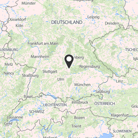 Veranstaltungsorte in Kartenansicht