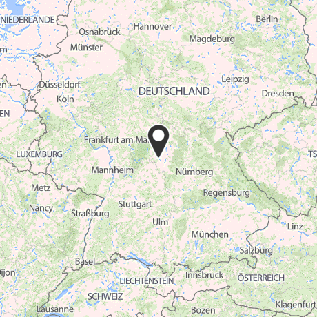 Veranstaltungsorte in Kartenansicht
