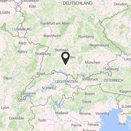 Veranstaltungsorte in Kartenansicht