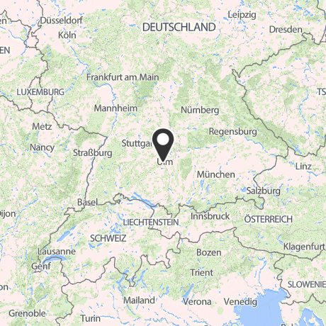 Veranstaltungsorte in Kartenansicht