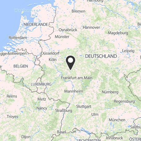 Veranstaltungsorte in Kartenansicht