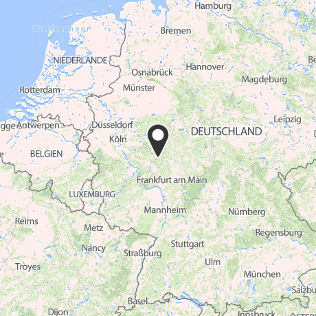 Veranstaltungsorte in Kartenansicht