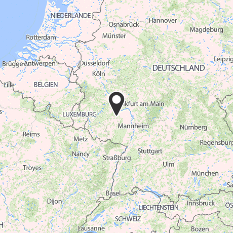 Veranstaltungsorte in Kartenansicht