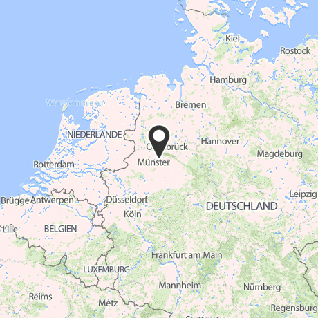 Veranstaltungsorte in Kartenansicht