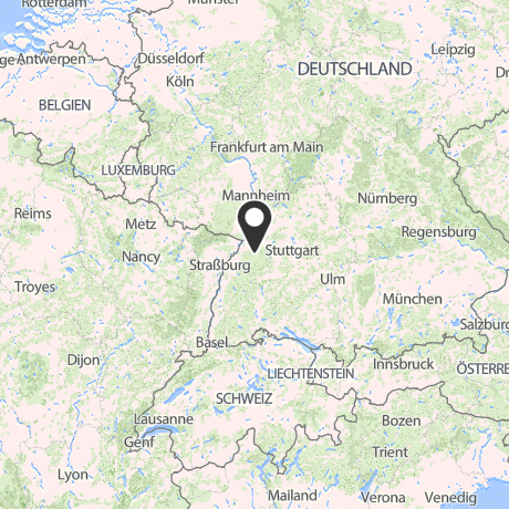 Veranstaltungsorte in Kartenansicht