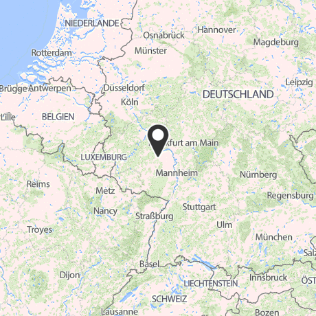 Veranstaltungsorte in Kartenansicht