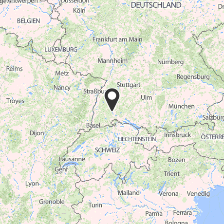 Veranstaltungsorte in Kartenansicht