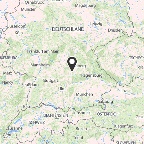 Veranstaltungsorte in Kartenansicht