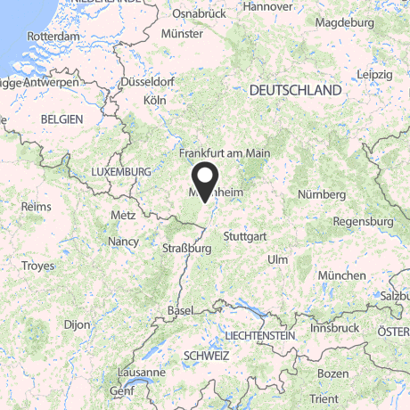 Veranstaltungsorte in Kartenansicht