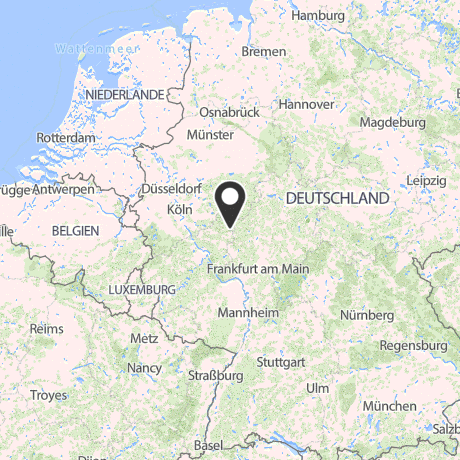 Veranstaltungsorte in Kartenansicht