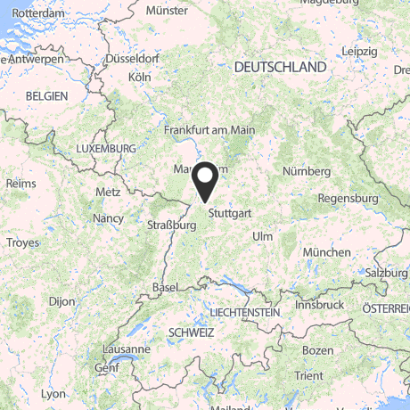 Veranstaltungsorte in Kartenansicht