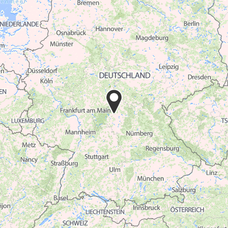 Veranstaltungsorte in Kartenansicht