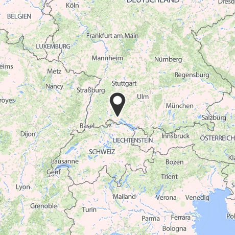 Veranstaltungsorte in Kartenansicht