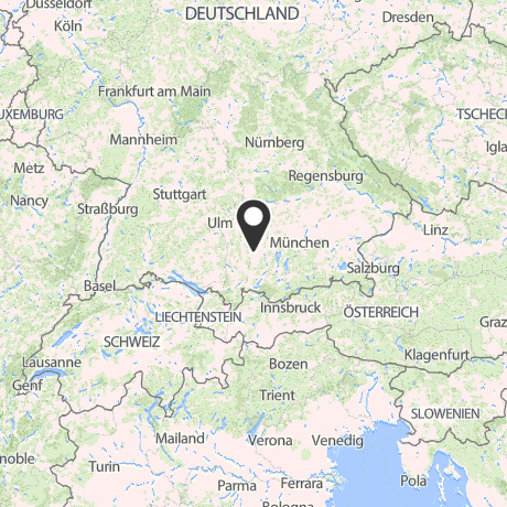 Veranstaltungsorte in Kartenansicht