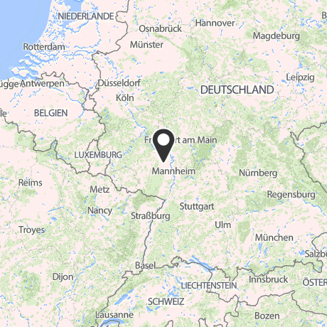 Veranstaltungsorte in Kartenansicht