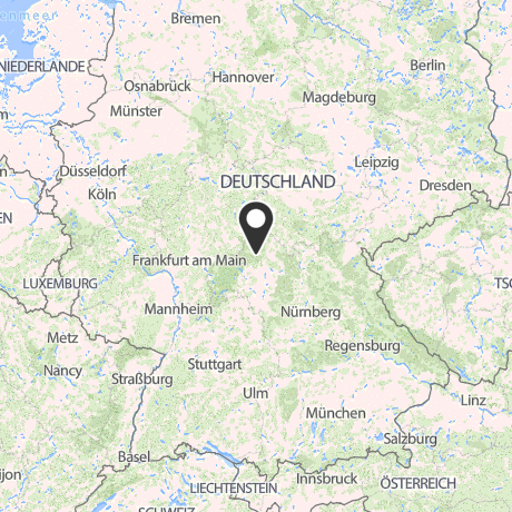 Veranstaltungsorte in Kartenansicht