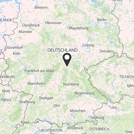 Veranstaltungsorte in Kartenansicht
