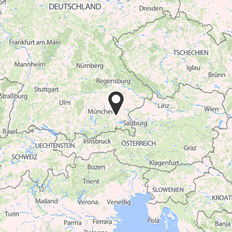 Veranstaltungsorte in Kartenansicht