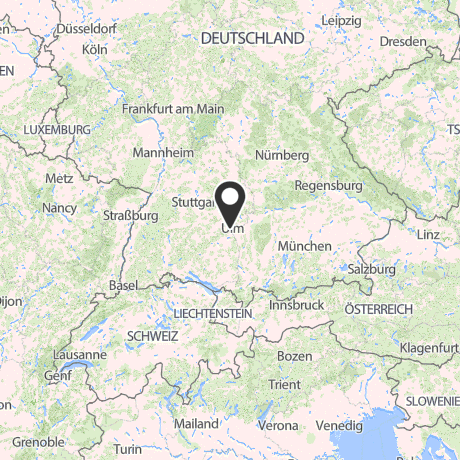 Veranstaltungsorte in Kartenansicht