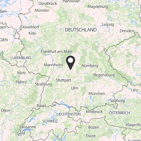Veranstaltungsorte in Kartenansicht