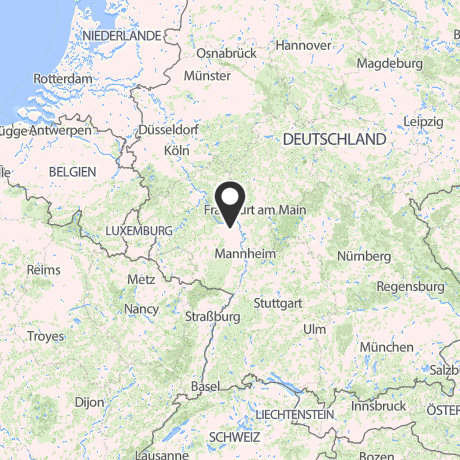 Veranstaltungsorte in Kartenansicht