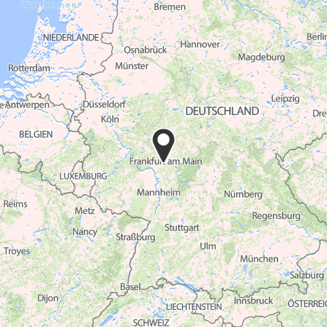 Veranstaltungsorte in Kartenansicht