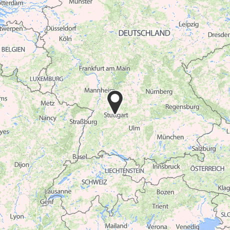 Veranstaltungsorte in Kartenansicht