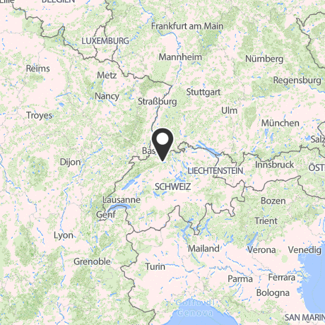 Veranstaltungsorte in Kartenansicht