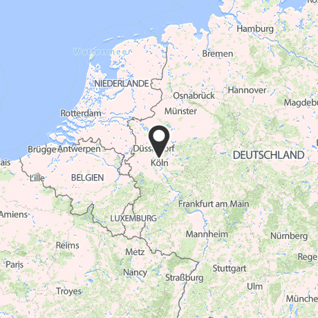 Veranstaltungsorte in Kartenansicht