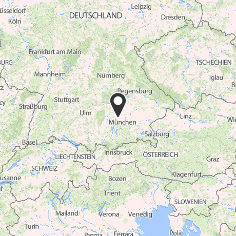 Veranstaltungsorte in Kartenansicht
