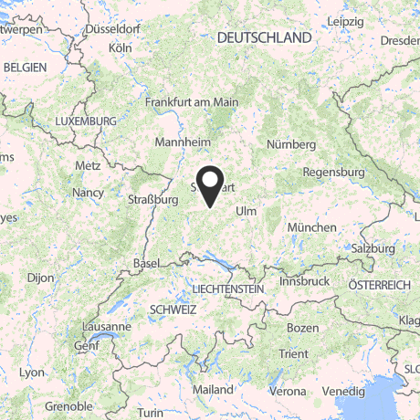 Veranstaltungsorte in Kartenansicht
