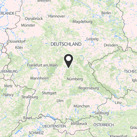 Veranstaltungsorte in Kartenansicht