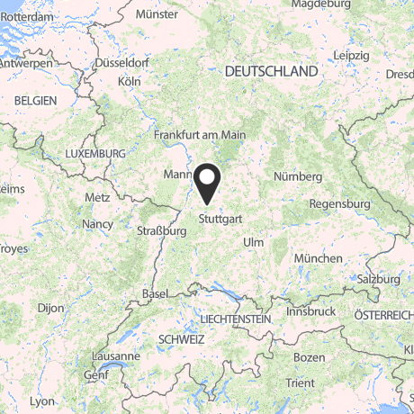 Veranstaltungsorte in Kartenansicht