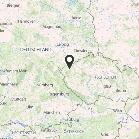 Veranstaltungsorte in Kartenansicht