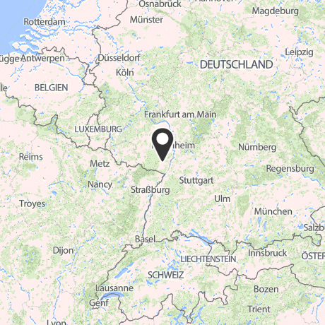Veranstaltungsorte in Kartenansicht